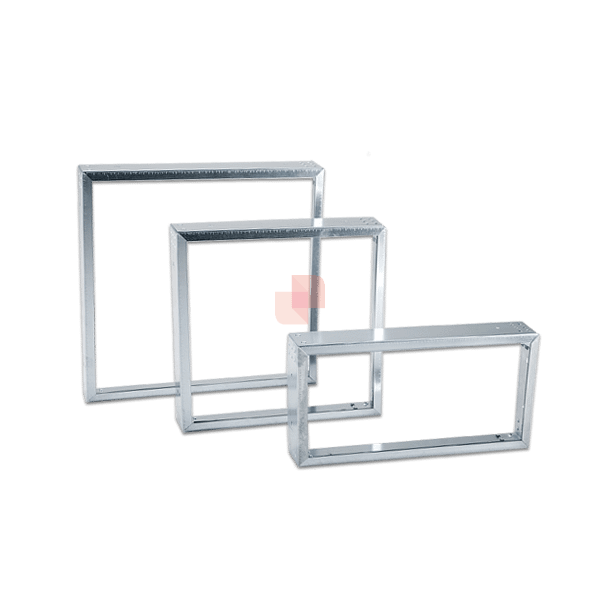 Air filters holding frame mounting frame in galvanized steel